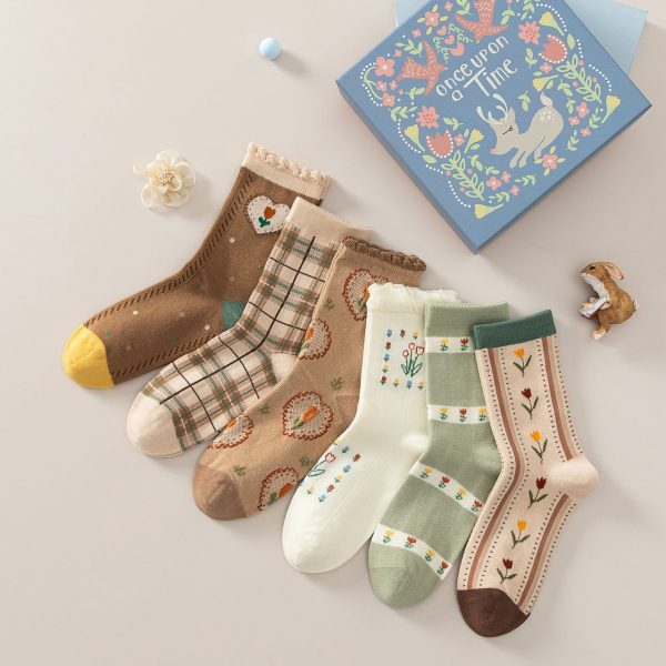 Vintage Socks Set Gift Idea